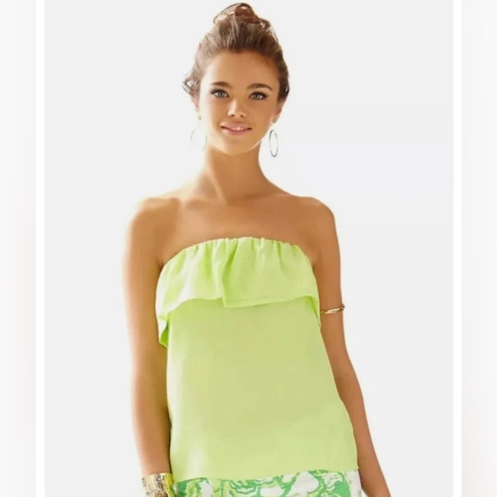 Lilly Pulitzer Ginny Top - NWT Silk Sz Small